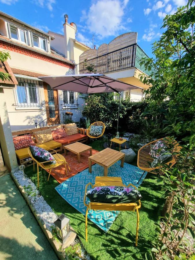 Petite Maison Au Calme Épinay-sur-Seine Exterior foto